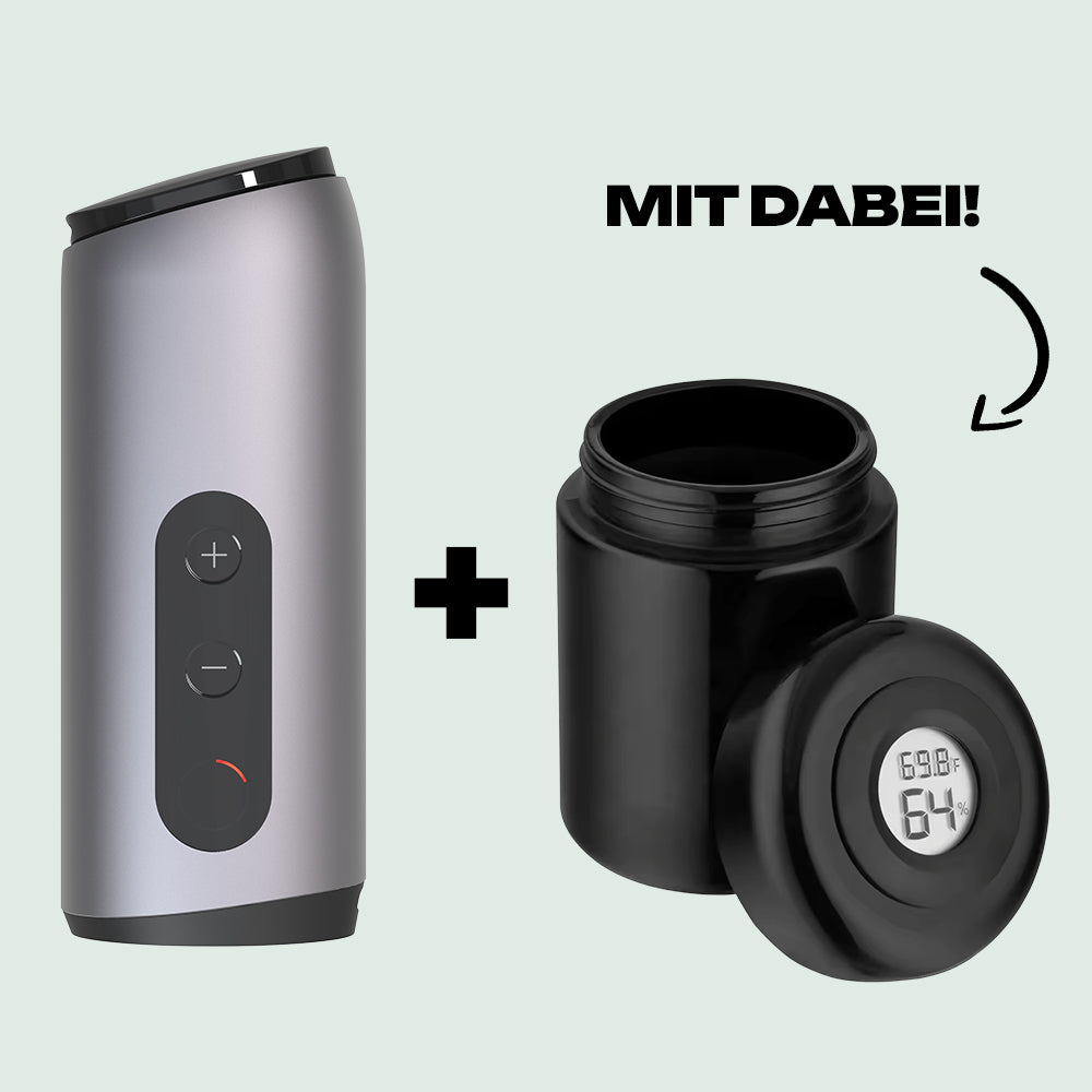 Auxo Celsius Vaporizer by CCELL inkl. Humidor nur €125