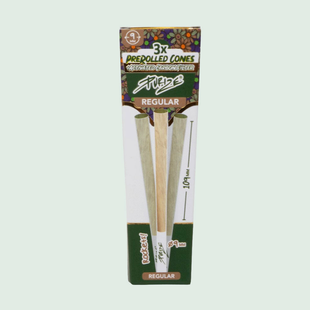PURIZE 3 Pre-rolled Cones | Regular Size